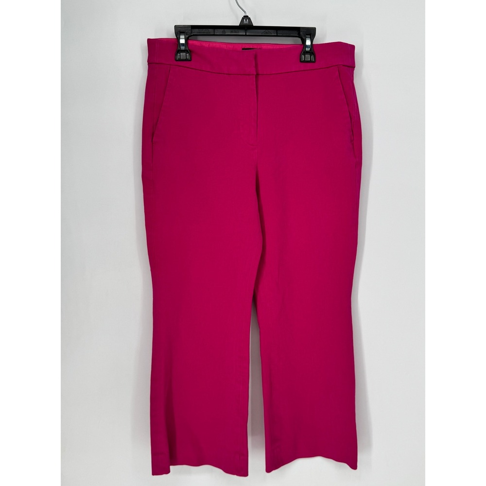 J.Crew Kelsey Pant Womens 4 Pink Excellent Kick Flare Stretch Trousers 2972
